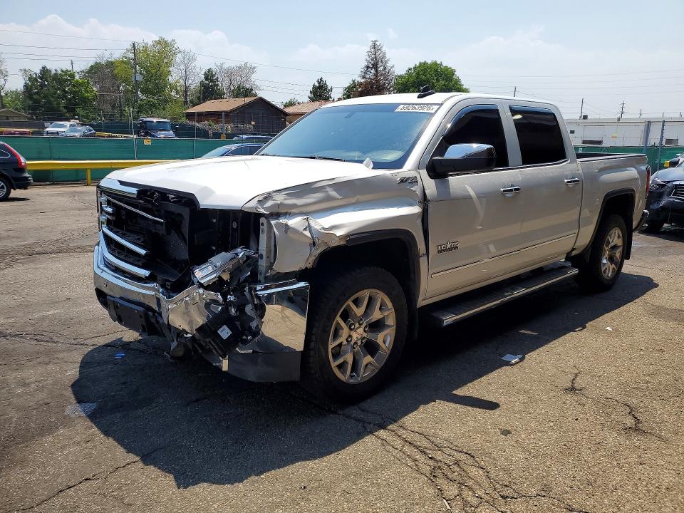 2018 Gmc Sierra მანქანა იყიდება აუქციონზე, vin: 3GTU2NEC9JG138838, აუქციონის ნომერი: 59263926