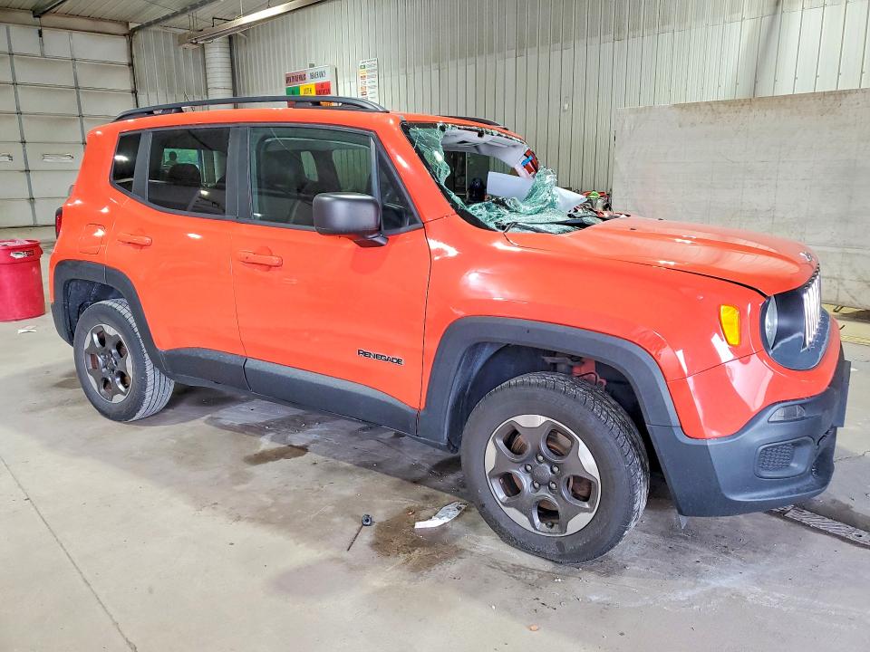 Продаж на аукціоні авто 2017 Jeep Renegade, vin: ZACCJBAB3HPG19042, номер лоту: 61393826
