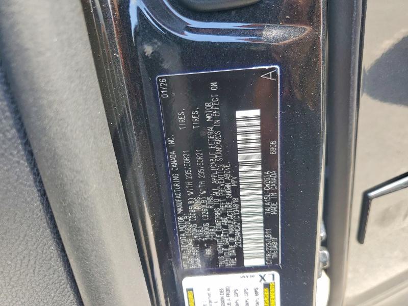 60470946 :رقم المزاد ، 2T2BAMCA7TC134818 vin ، 2026 Lexus Rx 350 مزاد بيع