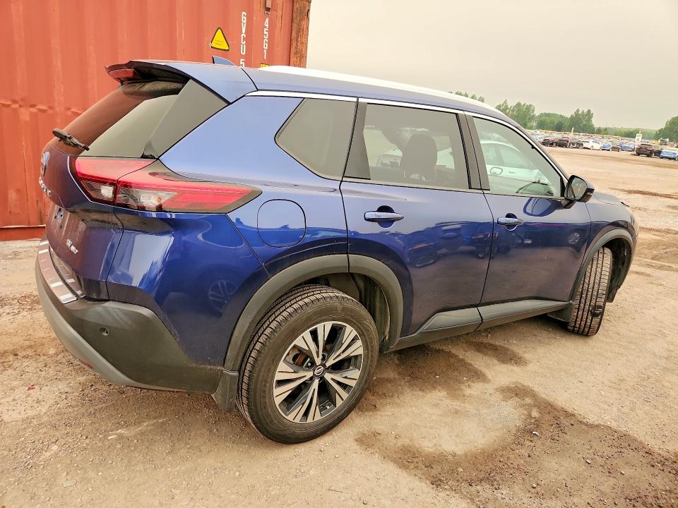 59604356 :رقم المزاد ، 5N1AT3BB4MC700812 vin ، 2021 Nissan Rogue مزاد بيع