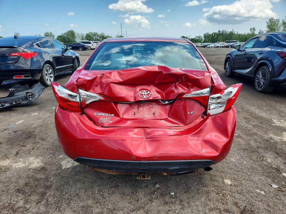 61233076 :رقم المزاد ، 2T1BURHE7GC625058 vin ، 2016 Toyota Corolla مزاد بيع