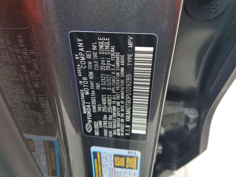 62087886 :رقم المزاد ، KMUMADTB0PU109285 vin ، 2023 Genesis Gv70 مزاد بيع
