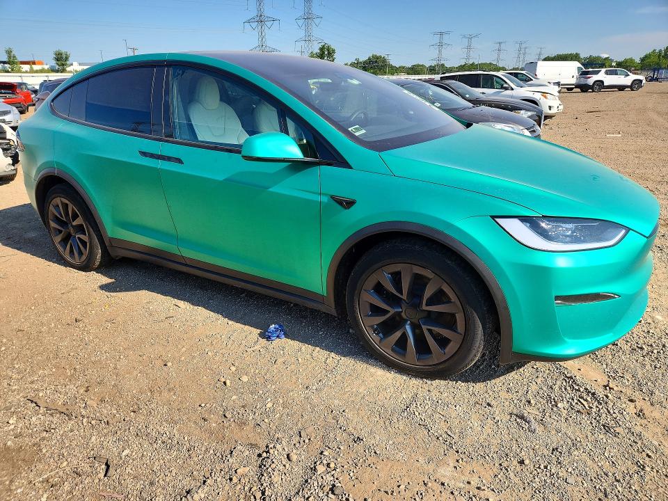 63158556 :رقم المزاد ، 7SAXCAE5XRF459179 vin ، 2024 Tesla Model X مزاد بيع