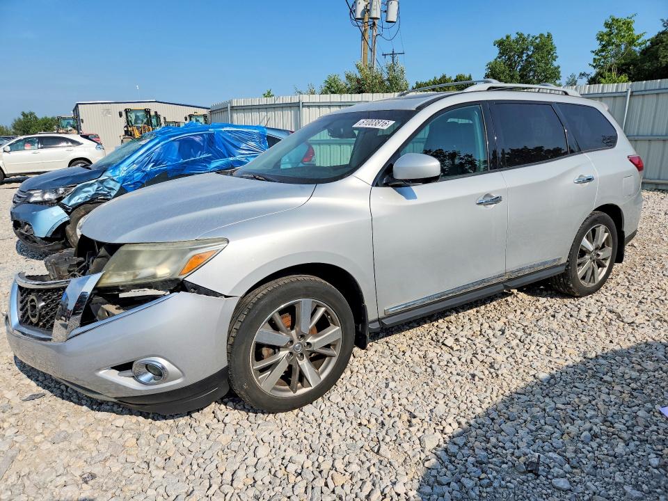 61003816 :رقم المزاد ، 5N1AR2MM0EC705255 vin ، 2014 Nissan Pathfinder مزاد بيع