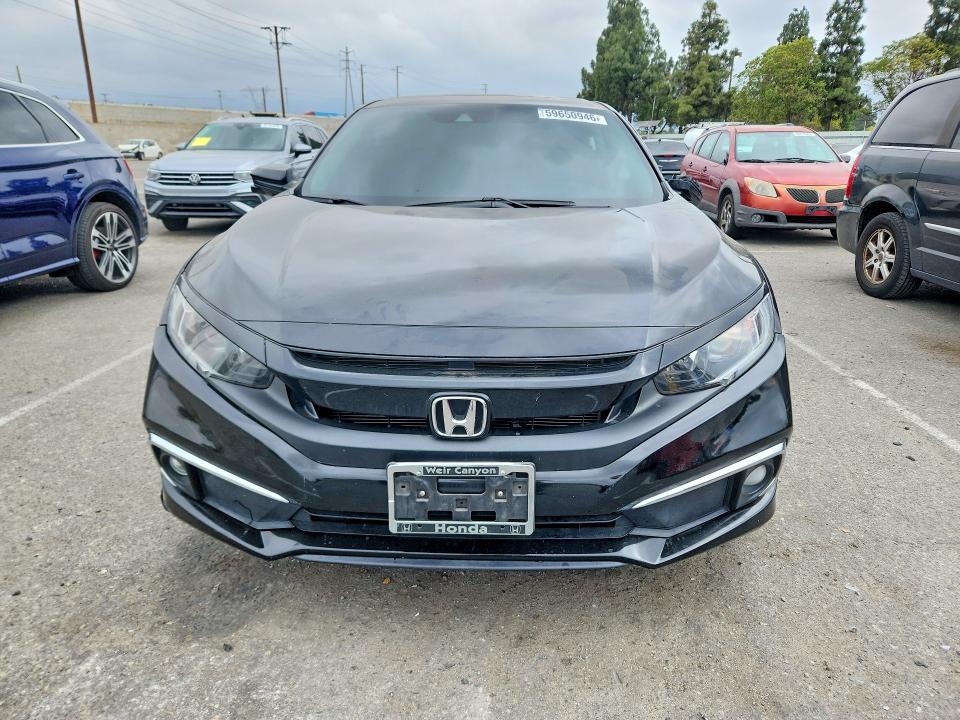 59650946 :رقم المزاد ، JHMFC1F36KX012347 vin ، 2019 Honda Civic مزاد بيع