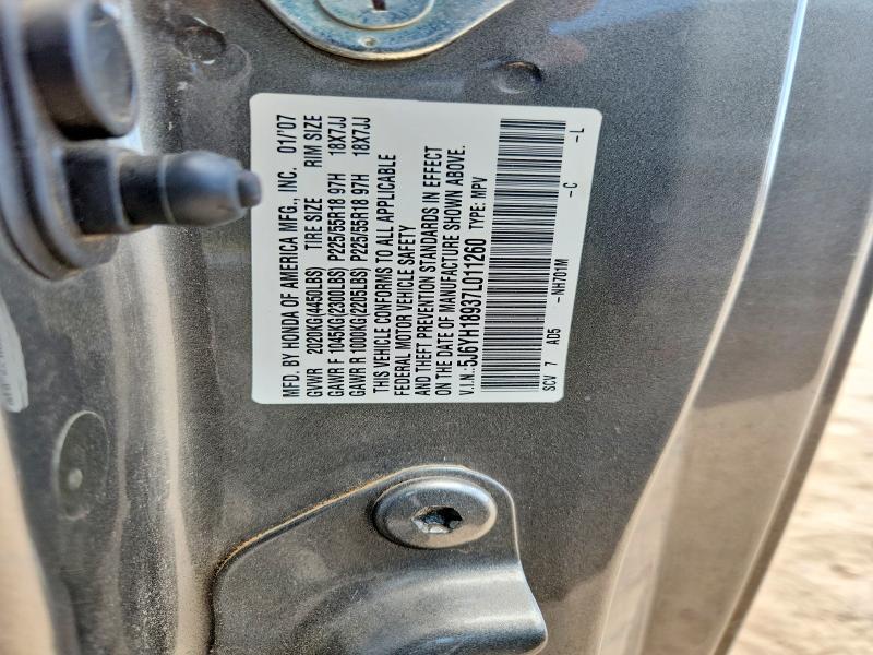 Aukcja sprzedaży 2007 Honda Element, vin: 5J6YH18937L011260, numer aukcji: 60094026