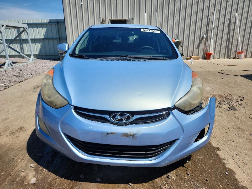 58777046 :رقم المزاد ، KMHDH4AE7CU322882 vin ، 2012 Hyundai Elantra مزاد بيع