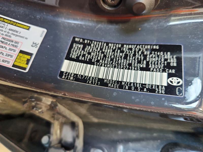 Продажа на аукционе авто 2025 Toyota Corolla, vin: 5YFB4MDE3SP271945, номер лота: 41633896