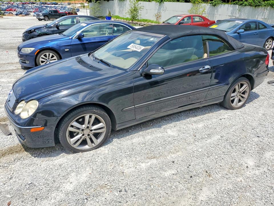 59954036 :رقم المزاد ، WDBTK56F88F236094 vin ، 2008 Mercedes-benz Clk مزاد بيع