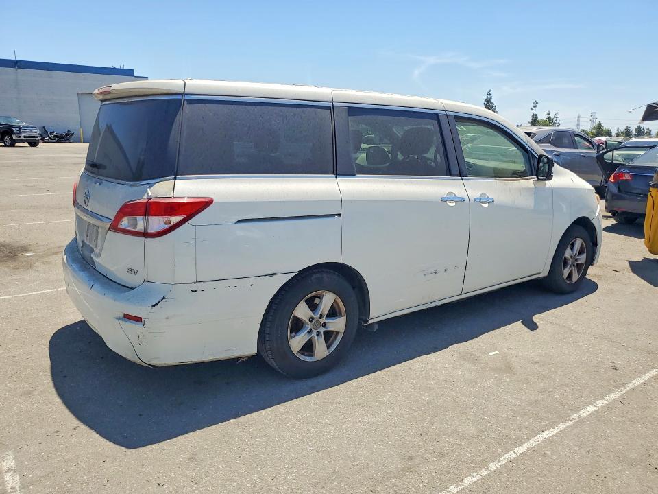 2012 Nissan Quest მანქანა იყიდება აუქციონზე, vin: JN8AE2KP1C9049174, აუქციონის ნომერი: 62521356