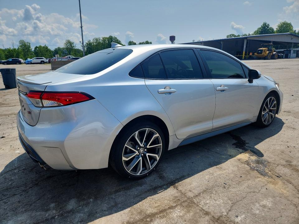 63050796 :رقم المزاد ، JTDM4MCE4NJ093093 vin ، 2022 Toyota Corolla مزاد بيع