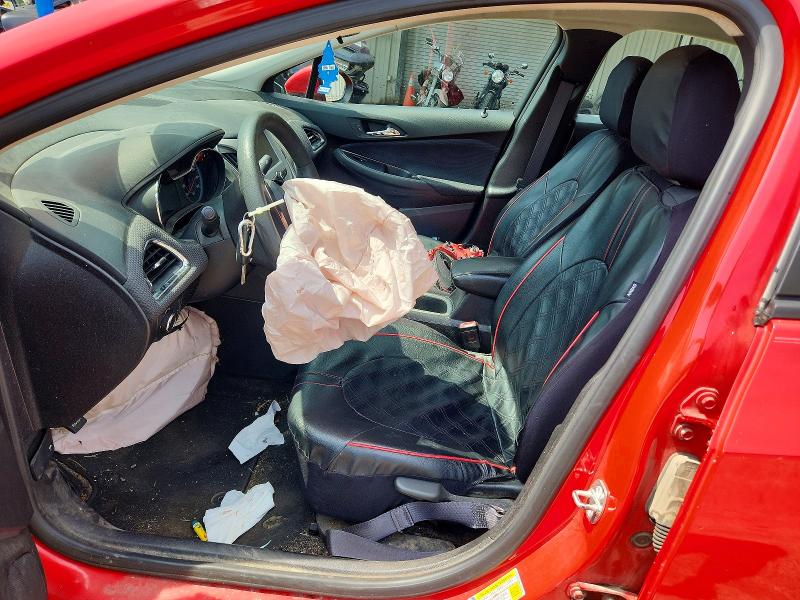 2017 Chevrolet Cruze მანქანა იყიდება აუქციონზე, vin: 1G1BC5SMXH7173730, აუქციონის ნომერი: 60582116