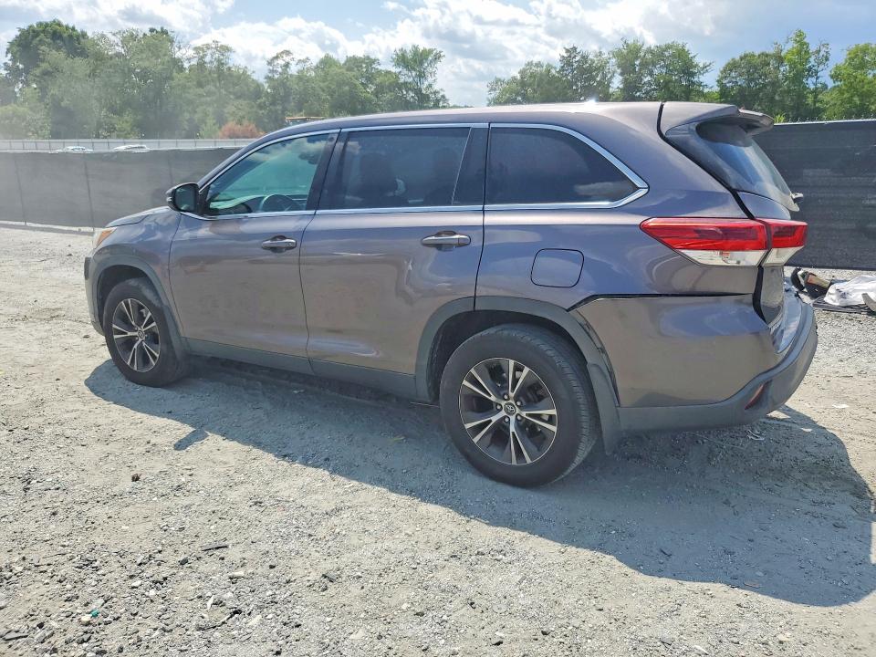 59917516 :رقم المزاد ، 5TDBZRFH4KS961295 vin ، 2019 Toyota Highlander مزاد بيع