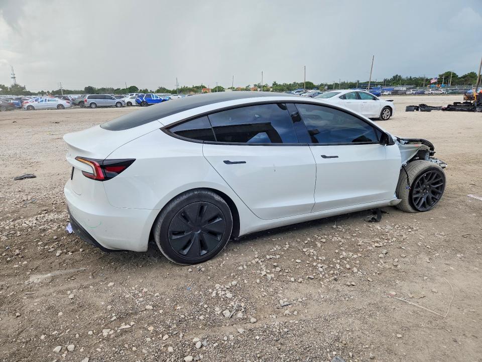 2025 Tesla Model 3 მანქანა იყიდება აუქციონზე, vin: 5YJ3E1EA2SF935515, აუქციონის ნომერი: 59249636