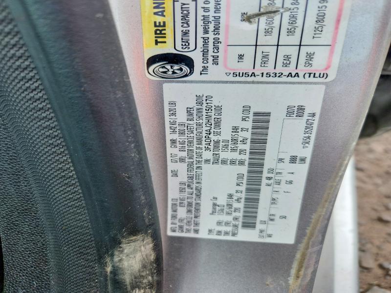 Aukcja sprzedaży 2017 Ford Fiesta, vin: 3FADP4AJ2HM150170, numer aukcji: 62508316