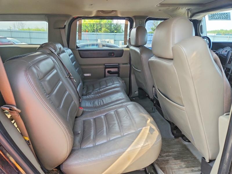62202286 :رقم المزاد ، 5GRGN23U44H118018 vin ، 2004 Hummer H2 مزاد بيع