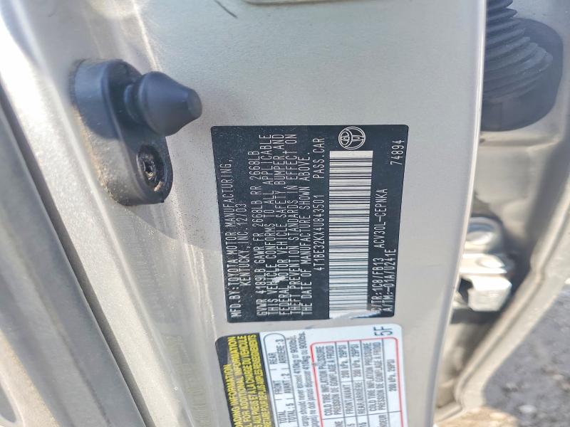 50612106 :رقم المزاد ، 4T1BE32KX4U843501 vin ، 2004 Toyota Camry مزاد بيع