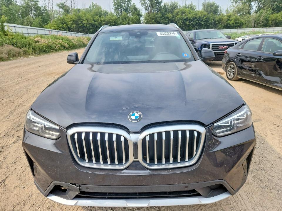 60659746 :رقم المزاد ، 5UX53DP09N9M04992 vin ، 2022 Bmw X3 مزاد بيع