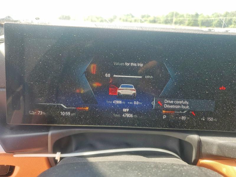 2022 Bmw I4 მანქანა იყიდება აუქციონზე, vin: WBY73AW05NFN16537, აუქციონის ნომერი: 59083526