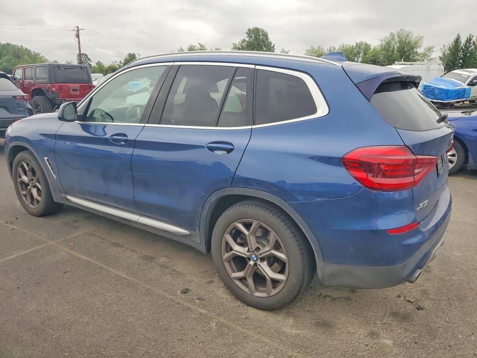 2021 Bmw X3 მანქანა იყიდება აუქციონზე, vin: 5UXTY5C0XM9F50078, აუქციონის ნომერი: 61639836