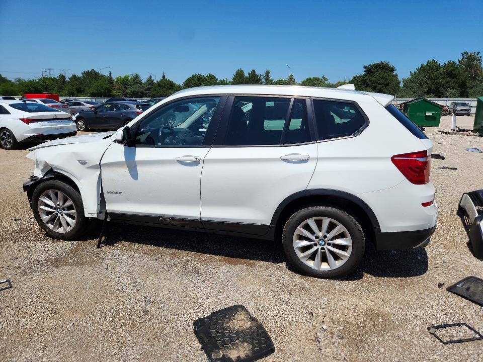 2016 Bmw X3 მანქანა იყიდება აუქციონზე, vin: 5UXWX9C56G0D68082, აუქციონის ნომერი: 59341256