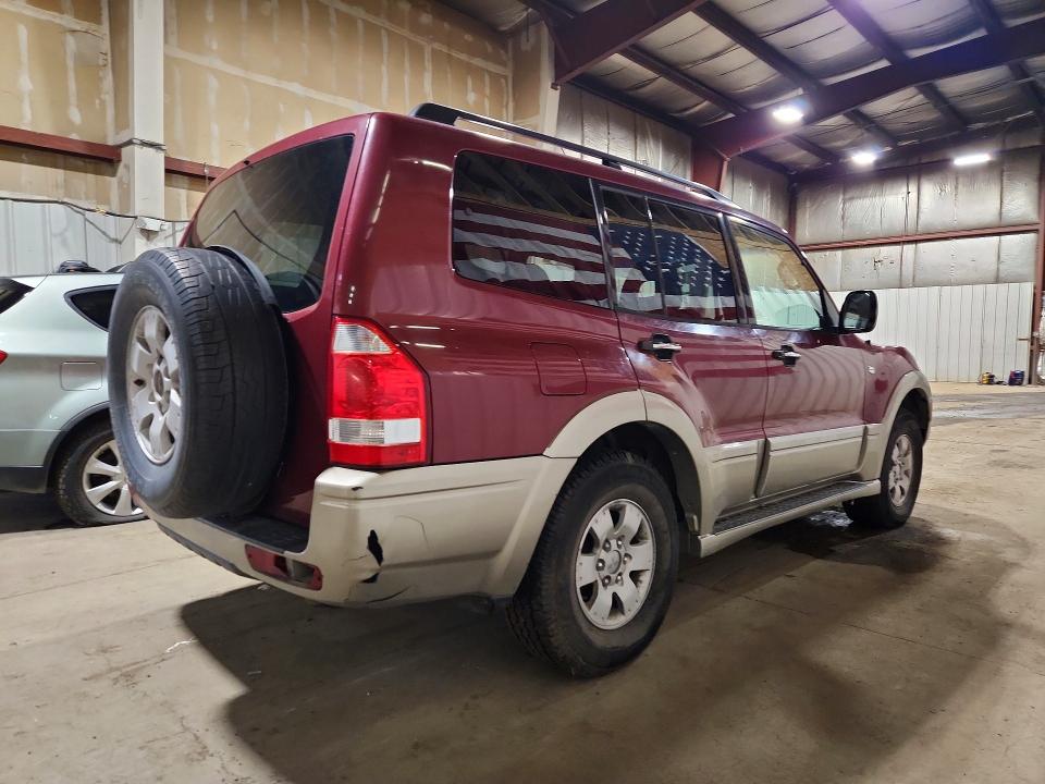 62008616 :رقم المزاد ، JA4NW31S53J035129 vin ، 2003 Mitsubishi Montero مزاد بيع