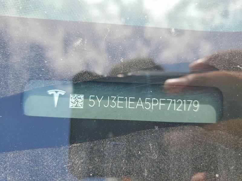 Продаж на аукціоні авто 2023 Tesla Model 3, vin: 5YJ3E1EA5PF712179, номер лоту: 61611526