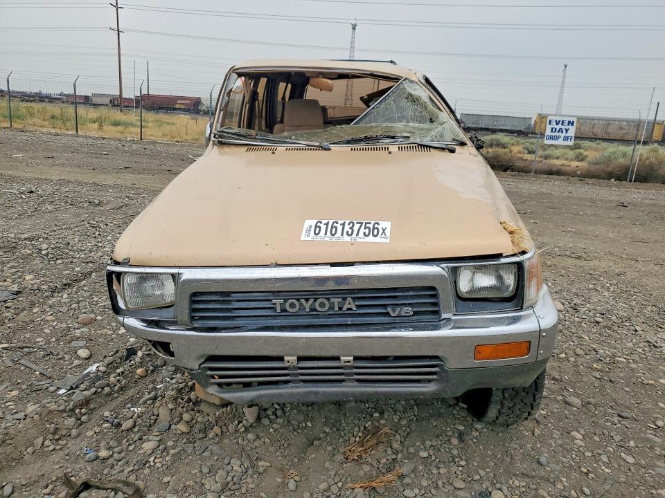 1991 Toyota 4runner მანქანა იყიდება აუქციონზე, vin: JT3VN39W7M0050663, აუქციონის ნომერი: 61613756
