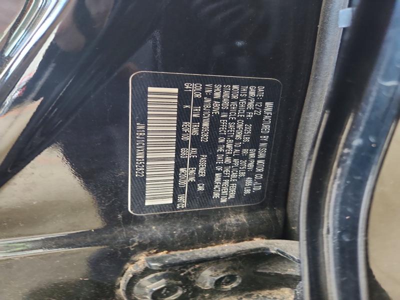 59639376 :رقم المزاد ، JN1BJ1CVXNW352822 vin ، 2022 Nissan Rogue Sport مزاد بيع