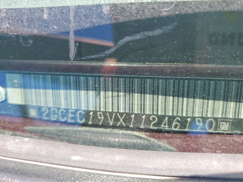 2001 Chevrolet Silverado მანქანა იყიდება აუქციონზე, vin: 2GCEC19VX11246190, აუქციონის ნომერი: 54906536