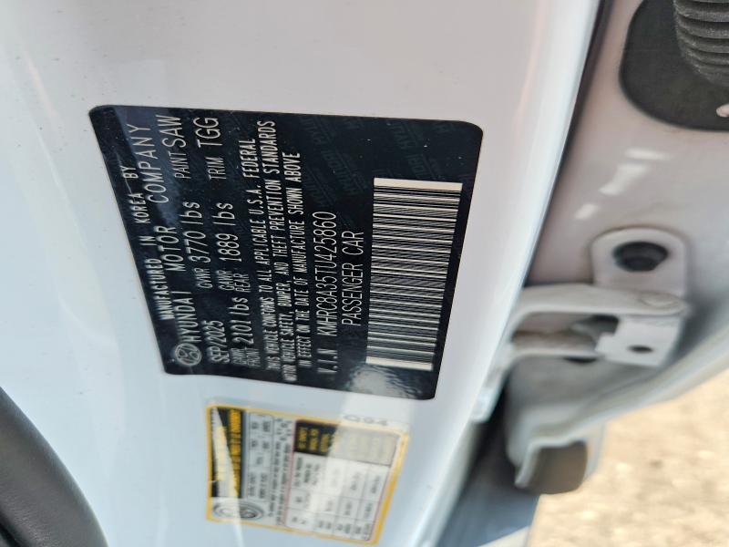 60506626 :رقم المزاد ، KMHRC8A35TU425860 vin ، 2026 Hyundai Venue مزاد بيع