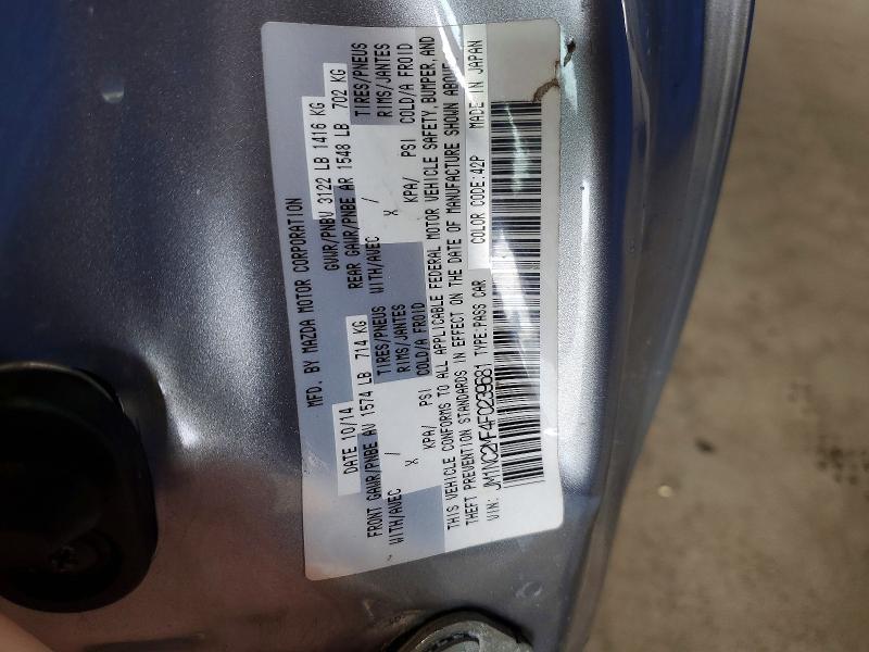 Продаж на аукціоні авто 2015 Mazda Mx-5 Miata, vin: JM1NC2MF4F0239681, номер лоту: 60959866