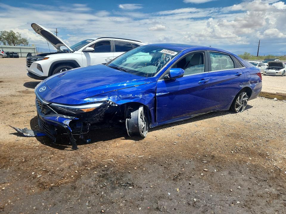 2024 Hyundai Elantra მანქანა იყიდება აუქციონზე, vin: KMHLP4DG6RU648385, აუქციონის ნომერი: 61328046