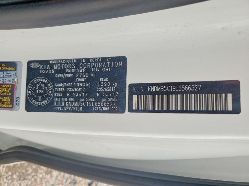 Aukcja sprzedaży 2020 Kia Sedona, vin: KNDMB5C19L6566527, numer aukcji: 62489746
