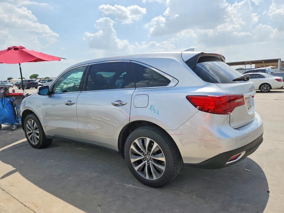 Auction sale of the 2014 Acura Mdx, vin: 5FRYD4H46EB047157, lot number: 61783336
