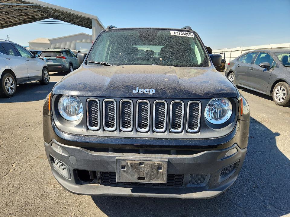 Продажа на аукционе авто 2018 Jeep Renegade, vin: ZACCJBAB9JPH42849, номер лота: 62704066