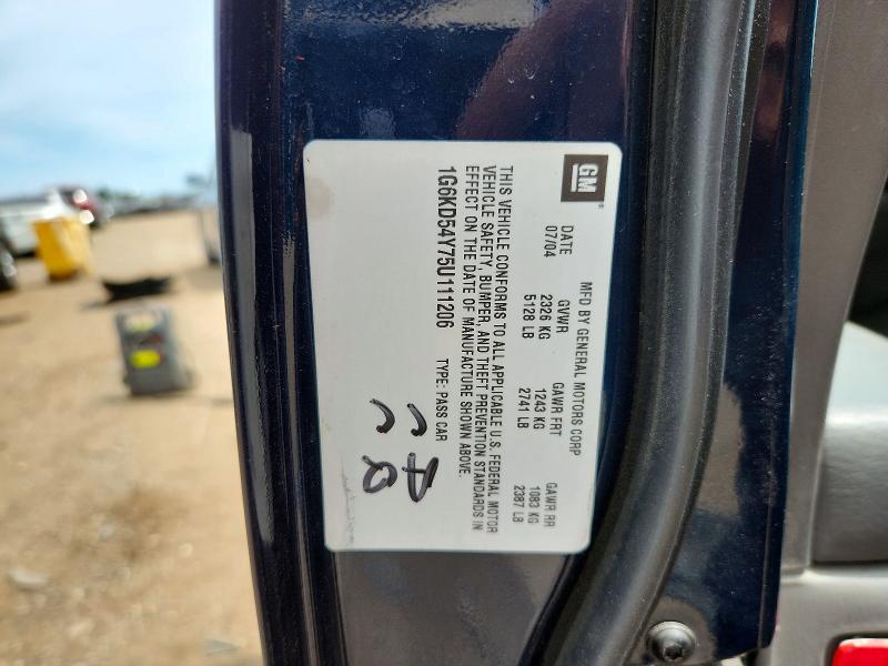 Aukcja sprzedaży 2005 Cadillac Deville, vin: 1G6KD54Y75U111206, numer aukcji: 60565936