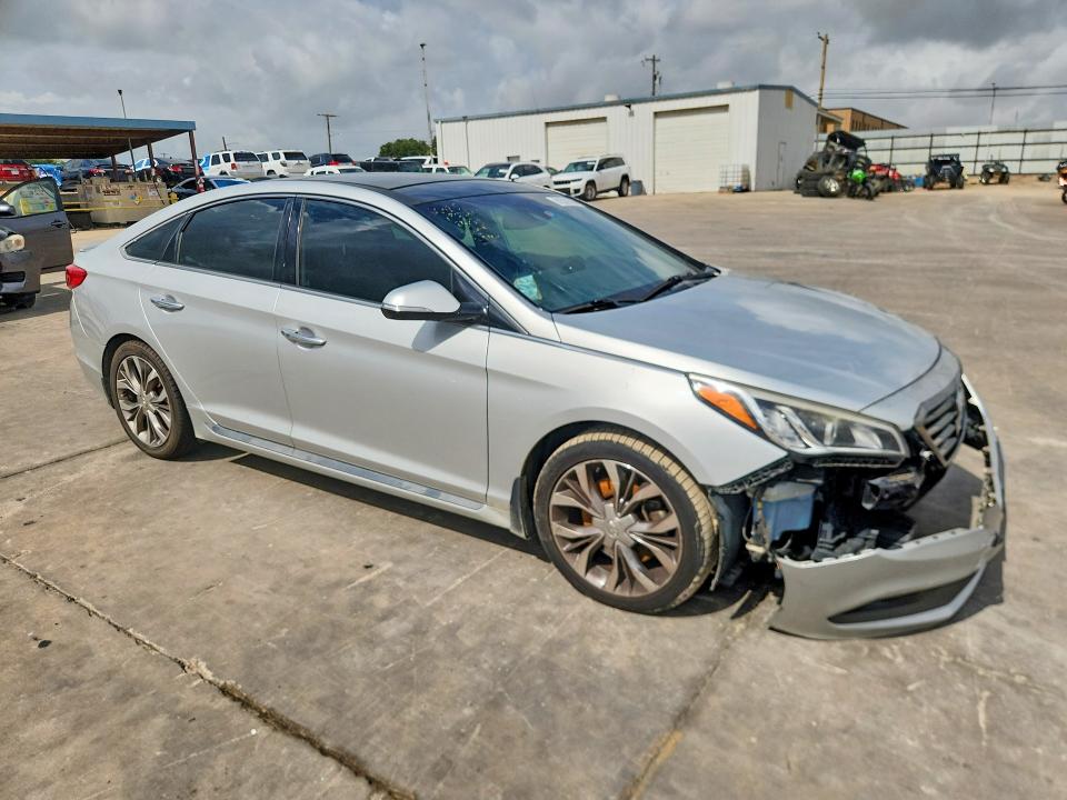 2015 Hyundai Sonata მანქანა იყიდება აუქციონზე, vin: 5NPE34AB3FH167372, აუქციონის ნომერი: 61531396