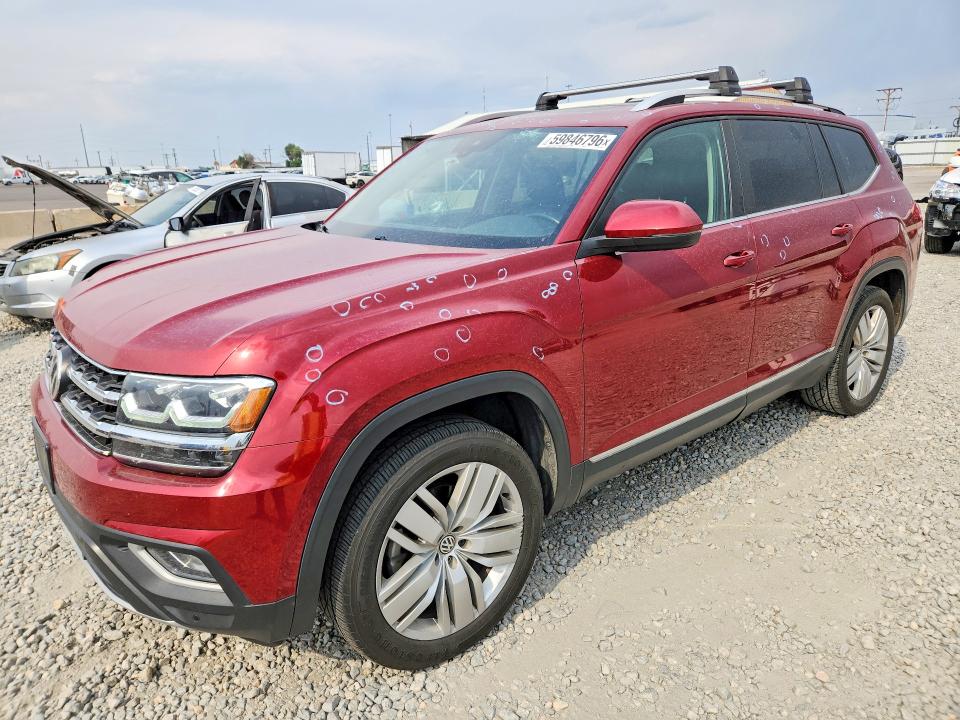59846796 :رقم المزاد ، 1V2MR2CA5KC526650 vin ، 2019 Volkswagen Atlas مزاد بيع