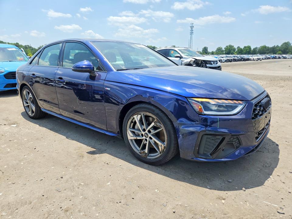 2021 Audi A4 მანქანა იყიდება აუქციონზე, vin: WAUEAAF41MA031354, აუქციონის ნომერი: 85605715