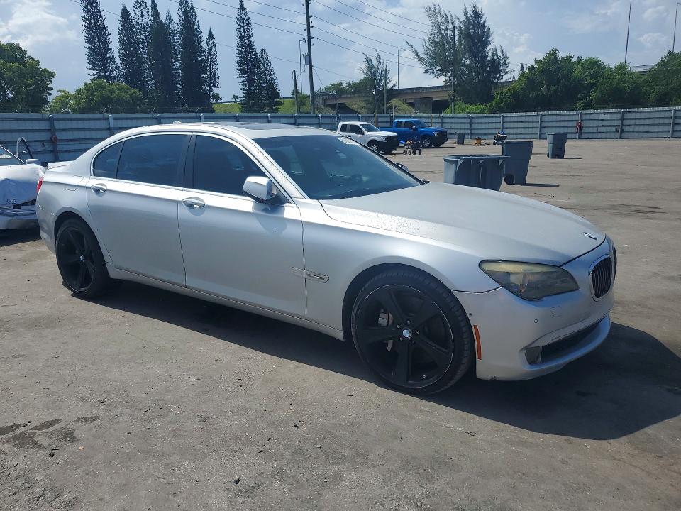 2009 Bmw 750 მანქანა იყიდება აუქციონზე, vin: WBAKB83569CY57182, აუქციონის ნომერი: 61575236