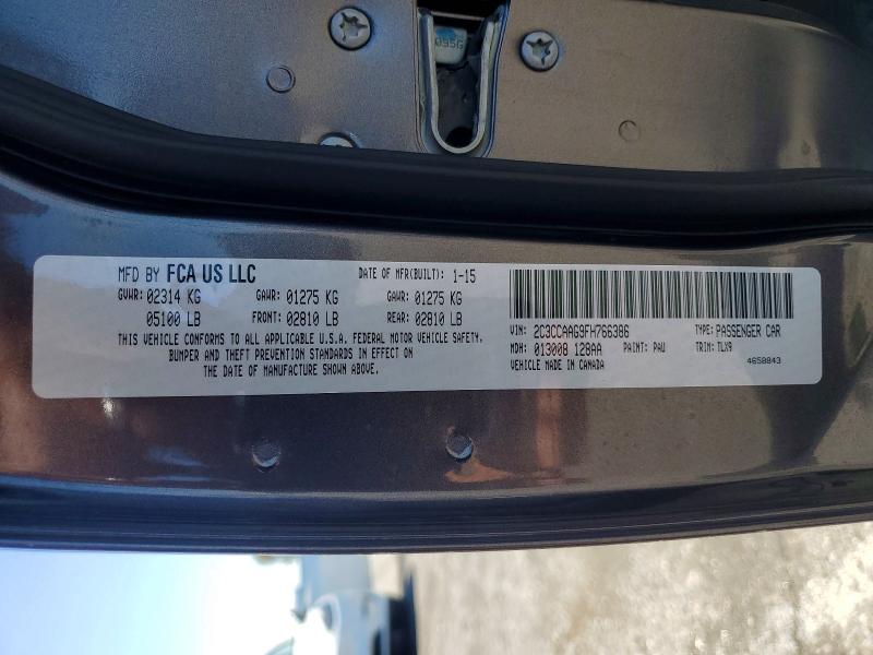 2015 Chrysler 300 მანქანა იყიდება აუქციონზე, vin: 2C3CCAAG9FH766386, აუქციონის ნომერი: 62529576