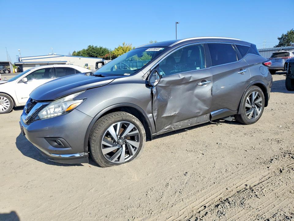 2016 Nissan Murano მანქანა იყიდება აუქციონზე, vin: 5N1AZ2MG4GN152076, აუქციონის ნომერი: 60128846