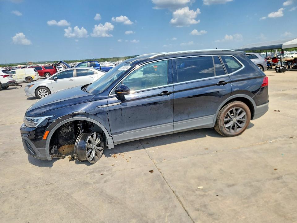 2022 Volkswagen Tiguan მანქანა იყიდება აუქციონზე, vin: 3VV2B7AX2NM045793, აუქციონის ნომერი: 61889646