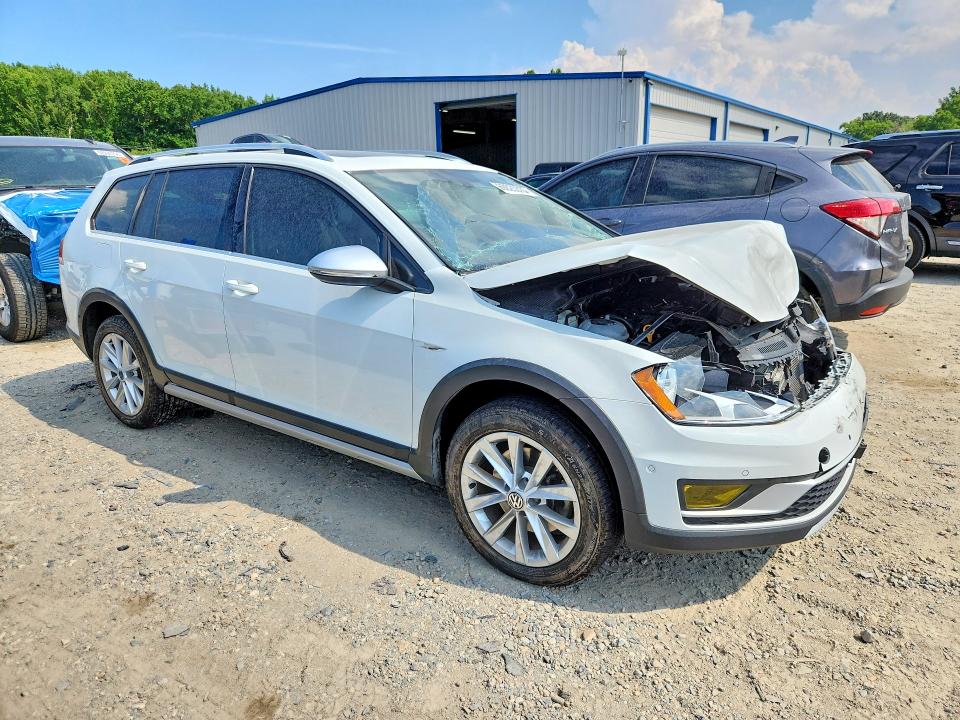 60020376 :رقم المزاد ، 3VWH17AU2HM522015 vin ، 2017 Volkswagen Golf Alltrack مزاد بيع