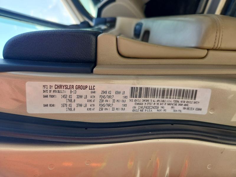 Продажа на аукционе авто 2014 Jeep Grand Cherokee, vin: 1C4RJFAG3EC242550, номер лота: 59778036