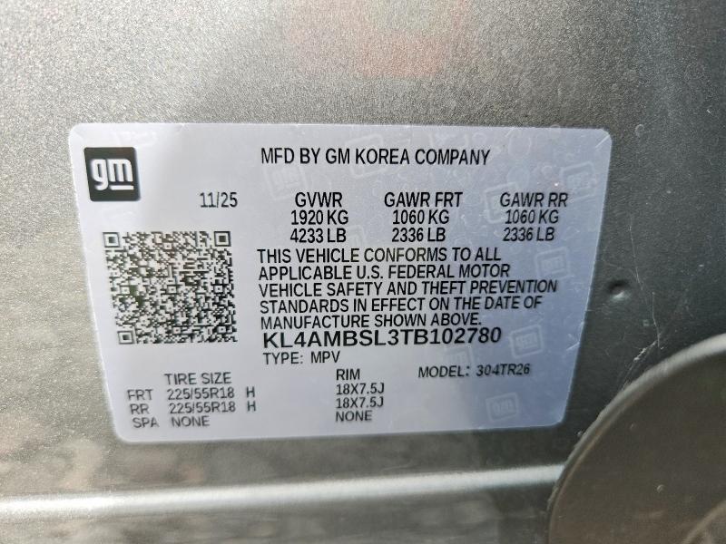Продаж на аукціоні авто 2026 Buick Encore Gx, vin: KL4AMBSL3TB102780, номер лоту: 61608626