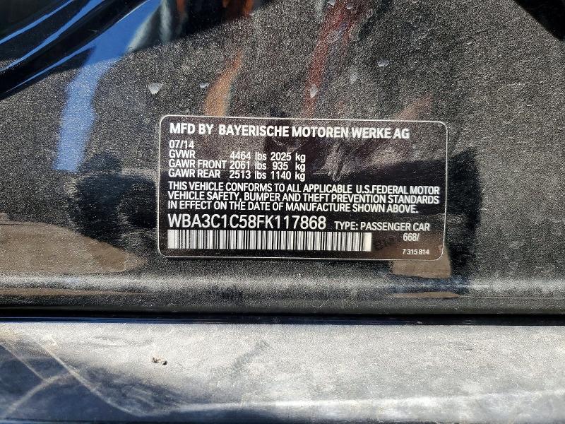 Aukcja sprzedaży 2015 Bmw 328, vin: WBA3C1C58FK117868, numer aukcji: 62266076