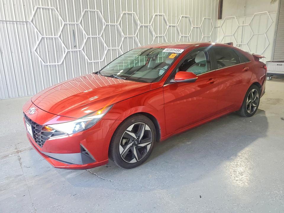 Auction sale of the 2021 Hyundai Elantra, vin: KMHLP4AG9MU153370, lot number: 60305486