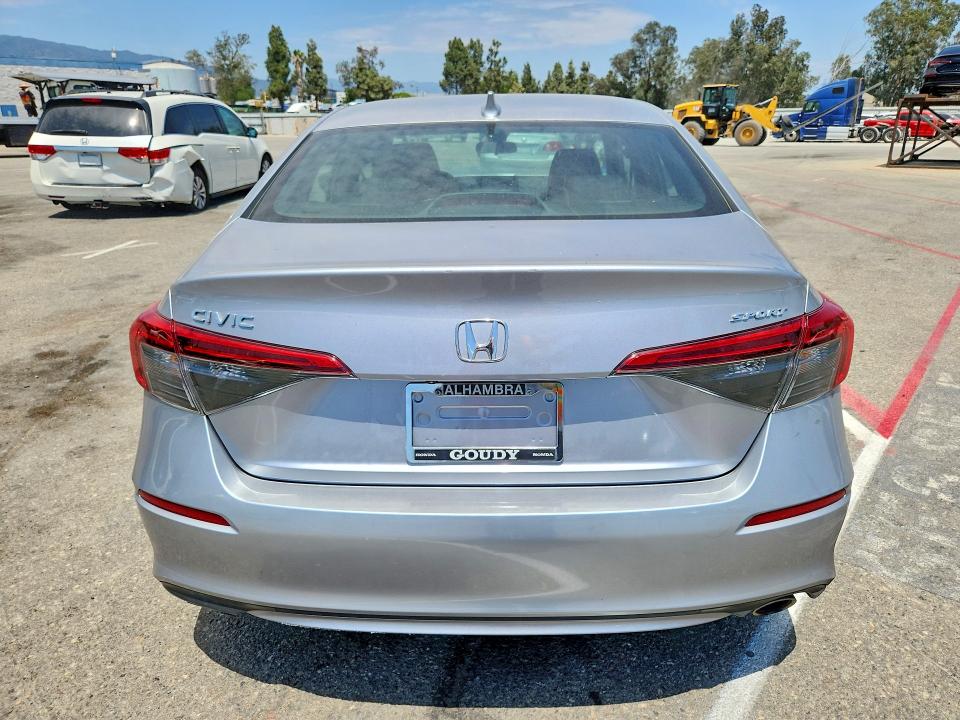 2022 Honda Civic მანქანა იყიდება აუქციონზე, vin: 2HGFE2F5XNH599441, აუქციონის ნომერი: 61969336